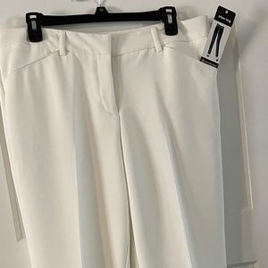 New Direction Pants. Off white with tags size 12
